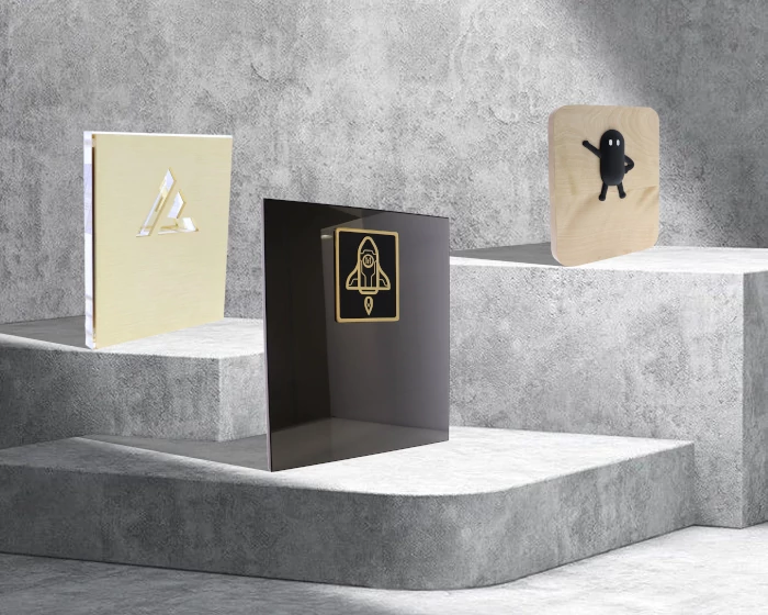 Custom Gold Plaques for AtVenu, HighLevel, and Google Play Milestone awards